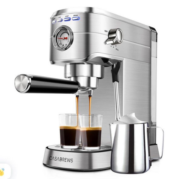 Sincreative Cm Casabrews Series Espresso Machine Brushed Stainless