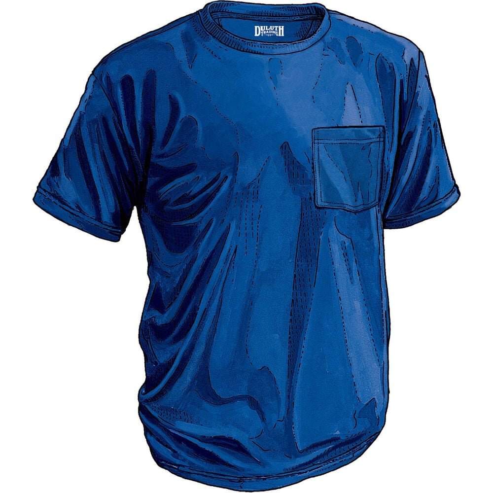 Men's Longtail T Short Sleeve Shirt With Pocket