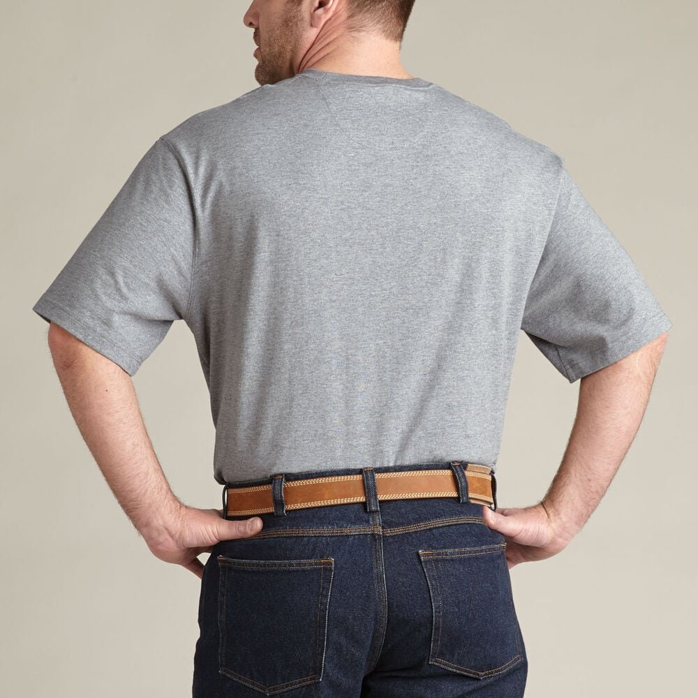 Men's Longtail T Short Sleeve Shirt With Pocket - Image 2