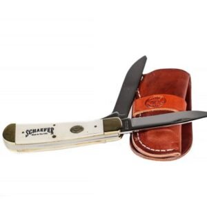 Schaefer Trapper Knife w/Sheath- NEW!