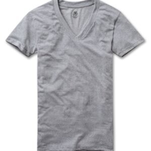 Retro Fit Tri-Blend | Deep V-Neck Undershirt | Heather Grey