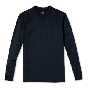 Execwear G2 CoolNylon | Black | Long Sleeve | Crew Neck