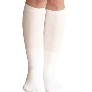Thick Solid White Socks