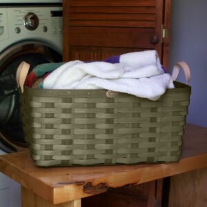 Peterboro Rectangle Laundry Basket