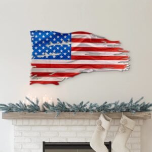 Distressed Battle Flag - UV Steel (Multi Color Option)