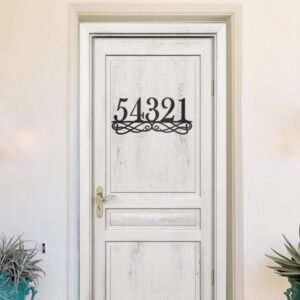 Elegant Address Monogram