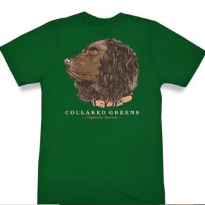 Boykin Spaniel: Short Sleeve T-Shirt - Forest Green