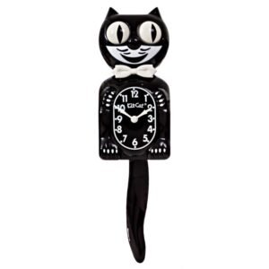 Classic Black Kit-Cat Klock (15.5″ high)