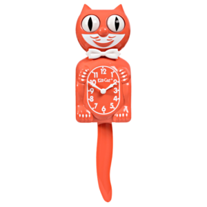 Living Coral Kit-Cat Klock (15.5″ high)