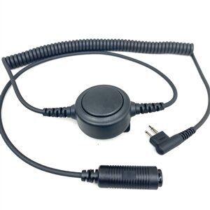 Motorola Coil Cord Inline PTT Driver/Fueler
