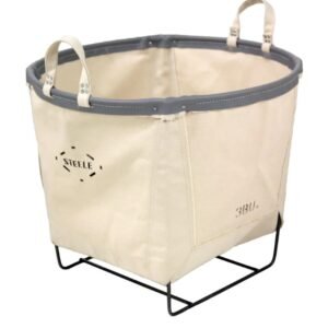 Canvas Round Carry Basket - 3 Bu