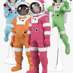 SUPERPLASTIC X GORILLAZ: SPACESUIT SET 12"