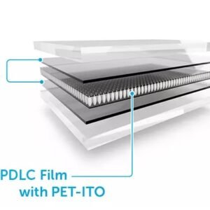 PDLC Technology Laminated Smart Glass