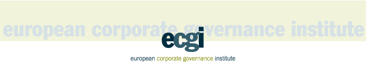 European Corporate Governance Institute